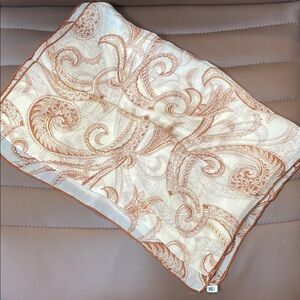 Paisley silk Print Scarf